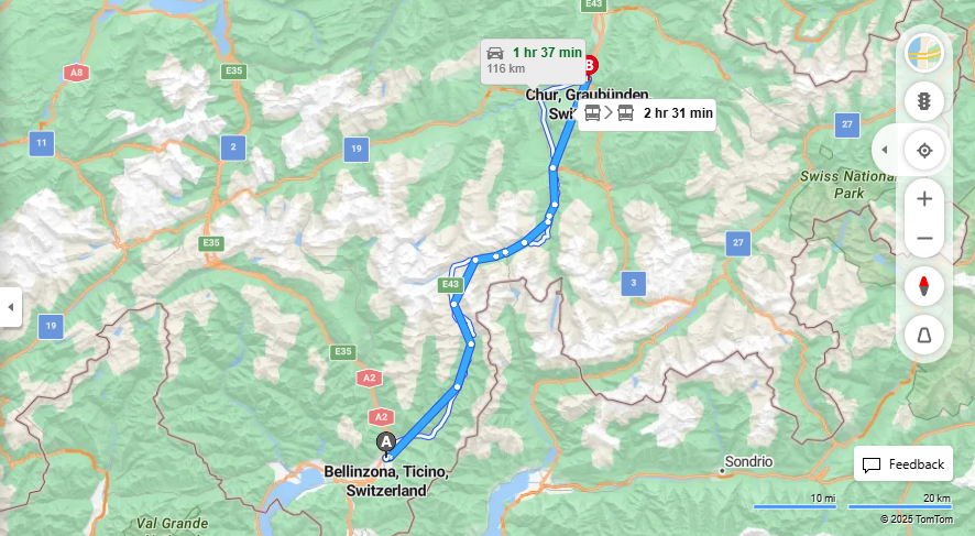 Anreise von Bellinzona Zu Chur Über 

5

171


