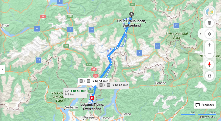 Anreise von Chur Zu Lugano Über 

171



S10


