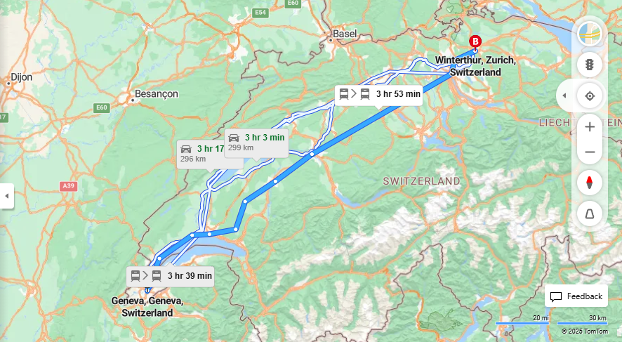 Anreise von Geneva Zu Winterthur Über 

IC

IC81


