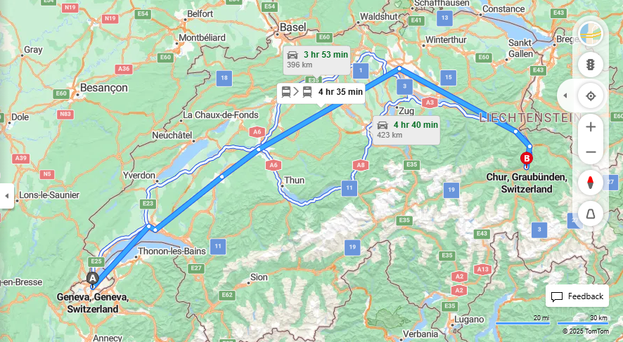 Anreise von Geneva Zu Chur Über 

IC1

IC3


