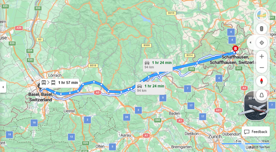 Anreise von Basel Zu Schaffhausen Über 

30

RE3


