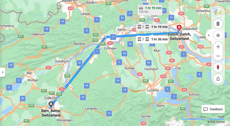 Anreise von Bern Zu Zurich Über 

IC8



4


